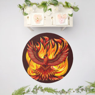 Phoenix mythological immortal Creature Outdoor Rug