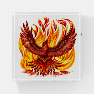 Phoenix mythological immortal Creature Paperweight