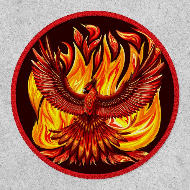 Phoenix mythological immortal Creature Patch (Front)