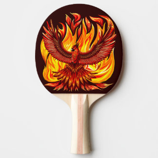 Phoenix mythological immortal Creature Ping Pong Paddle
