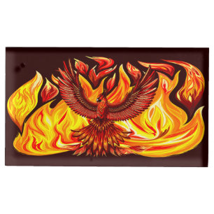 Phoenix mythological immortal Creature Place Card Holder