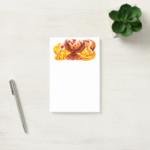 Phoenix mythological immortal Creature Post-it Notes