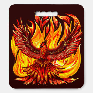 Phoenix mythological immortal Creature Seat Cushion