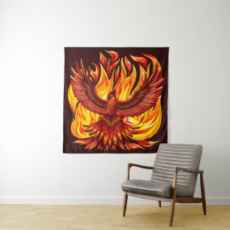 Phoenix mythological immortal Creature Tapestry
