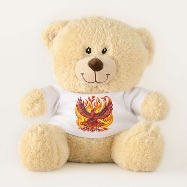 Phoenix mythological immortal Creature Teddy Bear (Front)