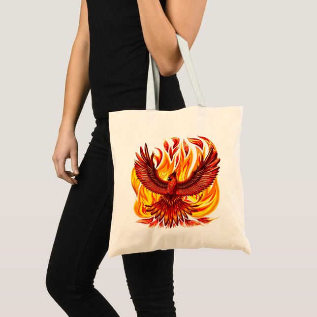 Phoenix mythological immortal Creature Tote Bag (Front (Product))