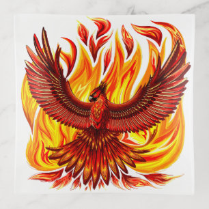 Phoenix mythological immortal Creature Trinket Tray