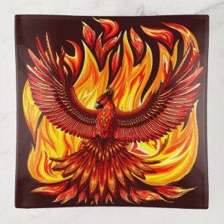 Phoenix mythological immortal Creature Trinket Tray