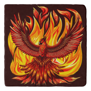 Phoenix mythological immortal Creature Trivet