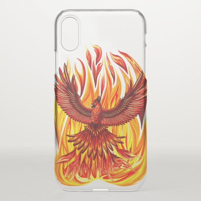 Phoenix mythological immortal Creature Uncommon iPhone Case (Back)