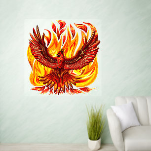 Phoenix mythological immortal Creature Wall Decal