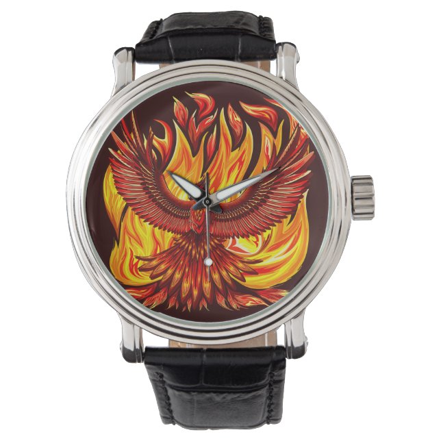 Phoenix mythological immortal Creature Watch (Front)