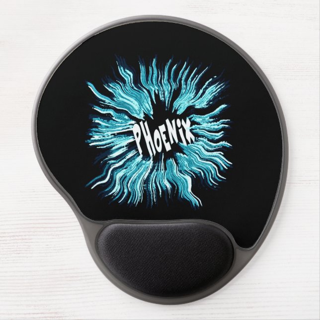 Phoenix Name Star Gel Mouse Pad (Front)