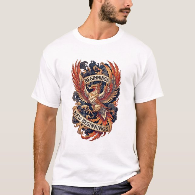Phoenix New Year T-Shirt, Premium Mythology T-Shirt (Front)