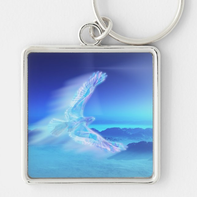 Phoenix of the North Keychain (Front)