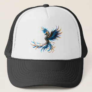 Phoenix of the Sapphire Dawn Trucker Hat