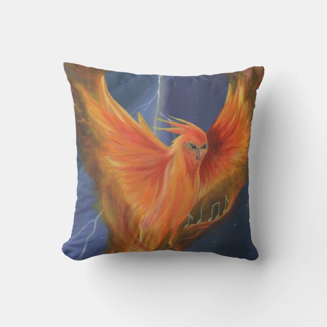Phoenix Pillow (Front)
