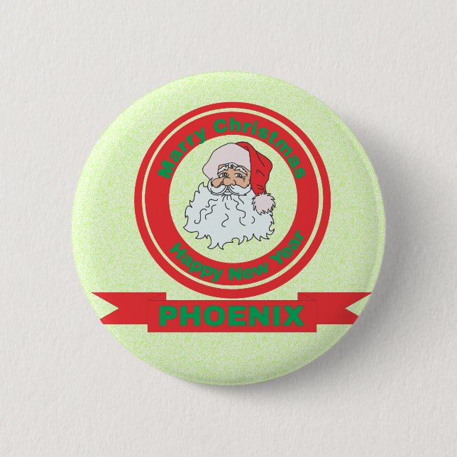 Phoenix Pinback Button (Front)