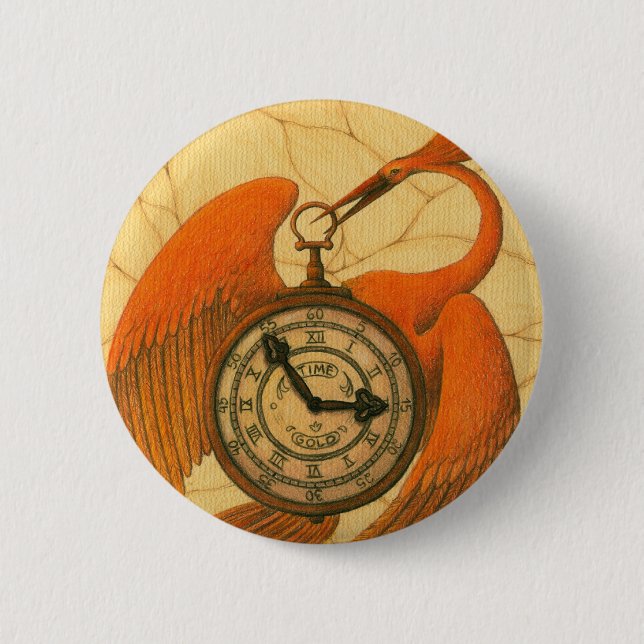 Phoenix Pinback Button (Front)