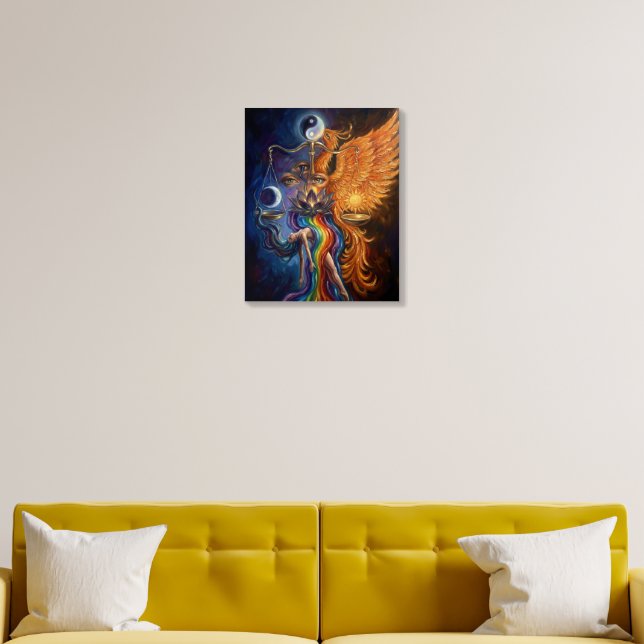 Phoenix Rebirth Photo Print Acrylic Photo Tile (Living Room)