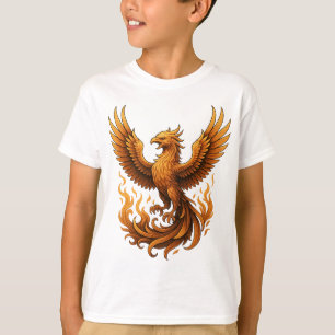 Phoenix Rebirth – Rise in Gold T-Shirt
