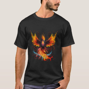 Phoenix Reborn Fire Phoenix Bird Rejuvenation Myth T-Shirt