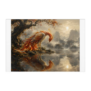 Phoenix Reflection of Silence Acrylic Print