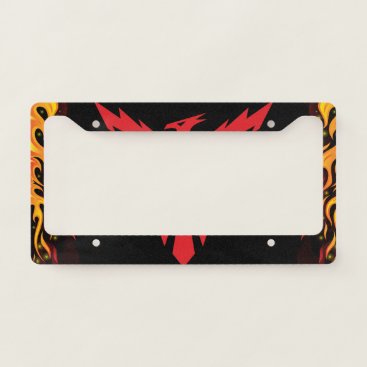 Phoenix. Rise from Ashes. License Plate Frame