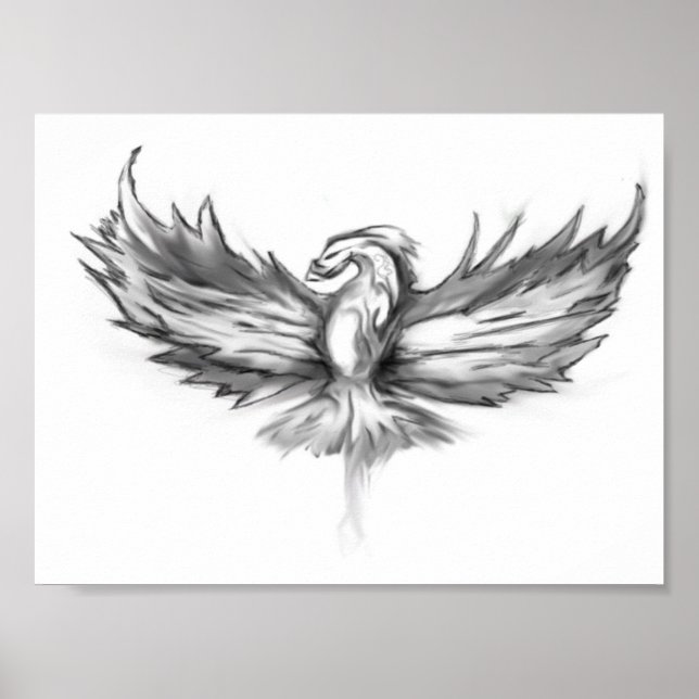 Phoenix Rising - 8 x 6 Poster (Front)