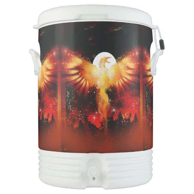 Phoenix Rising  Beverage Cooler (Front)