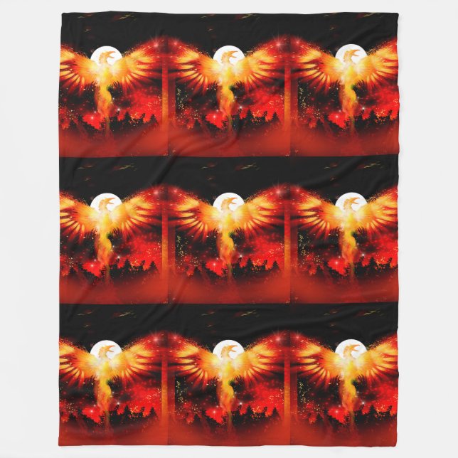 Phoenix Rising Blanket (Front)