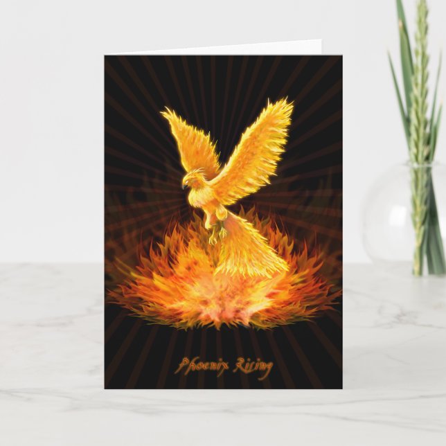Phoenix Rising Card (Front)