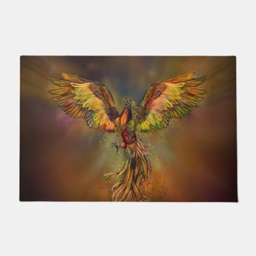 Phoenix Rising Doormat