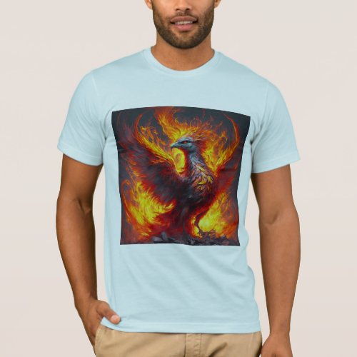 Phoenix Rising Fiery Rebirth T_Shirt