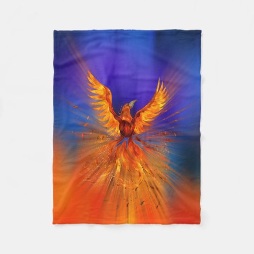 Phoenix Rising Fleece Blanket
