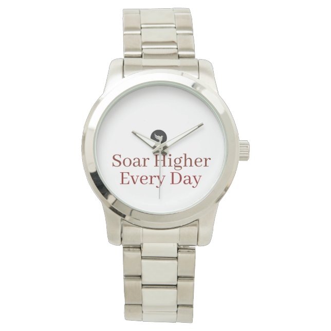Phoenix Rising From Ashes Inspirational  Watch (Front)