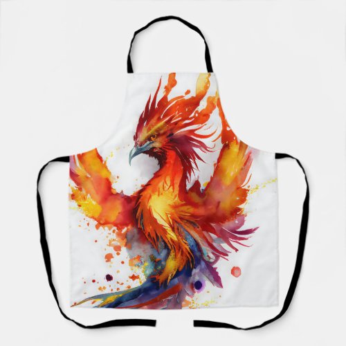 Phoenix Rising From the Ashes Apron