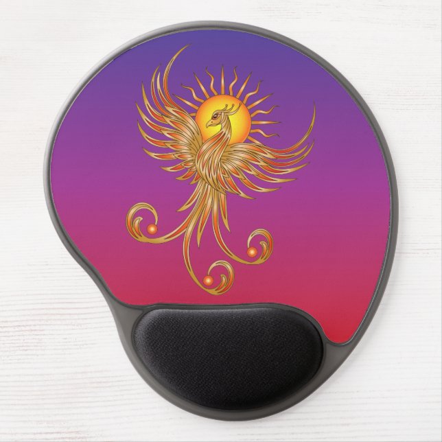 Phoenix Rising Gel Mouse Pad (Front)
