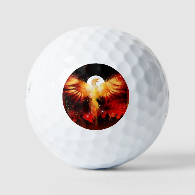 Phoenix Rising Golf Ball (Front)