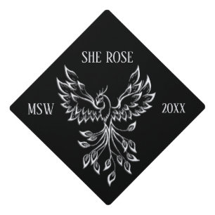 Phoenix Rising Graduation Cap Topper SP Order