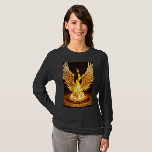 Phoenix Rising Graphic Tee Ignite Your Style with T_Shirt