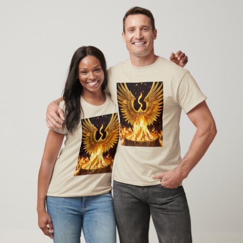 Phoenix Rising Graphic Tee Ignite Your Style with T_Shirt