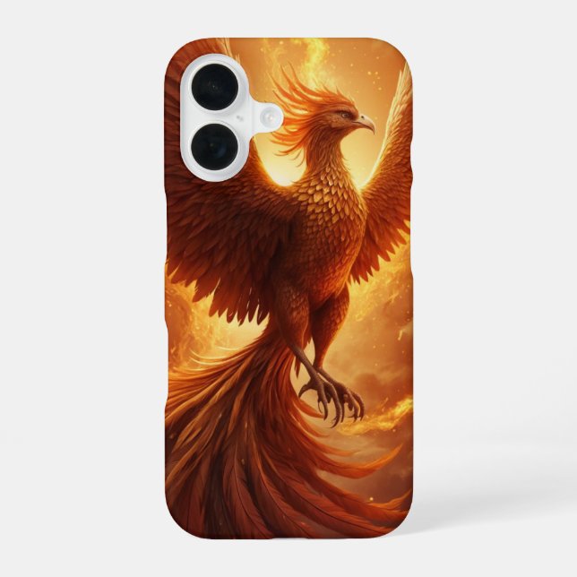 Phoenix Rising Iphone Case (Back)