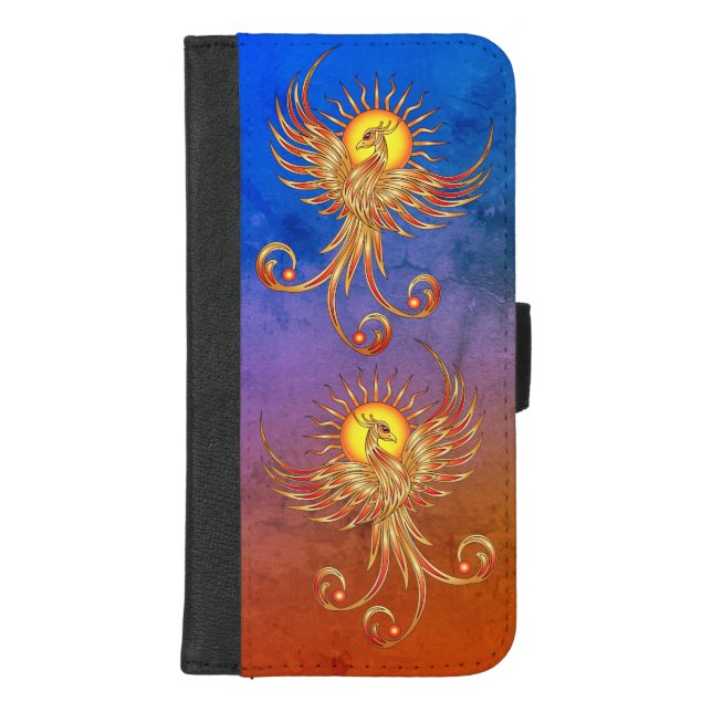 Phoenix Rising iPhone Wallet Case (Front)