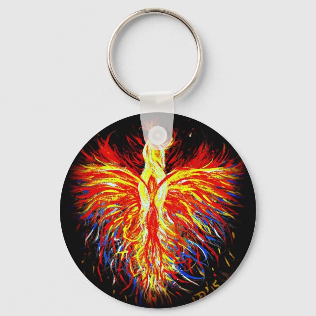 Phoenix Rising Key Chain (Front)