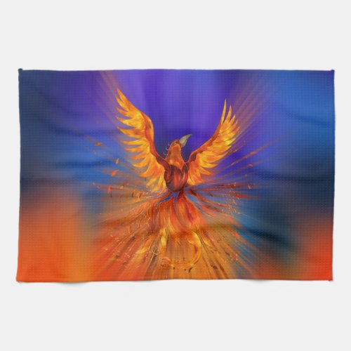 Phoenix Rising Kitchen Towel