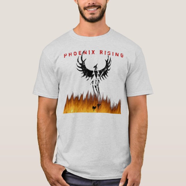 Phoenix Rising Light Shirt (Front)