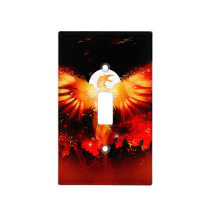 Phoenix Rising Light Switch Cover