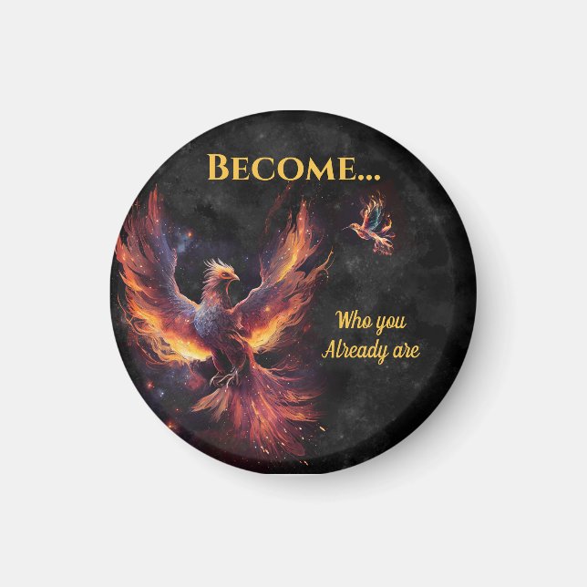 Phoenix Rising Magnet (Front)