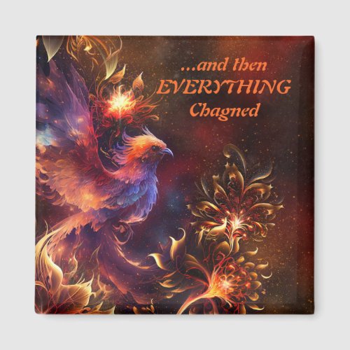 Phoenix Rising Magnet